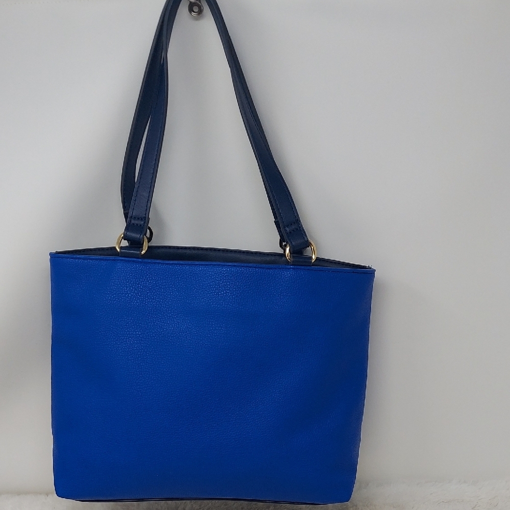 Tommy Hilfiger Royal Blue Tote Bag with Matching Wallet - Picture 3 of 9
